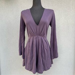 Lush Romper Medium Purple